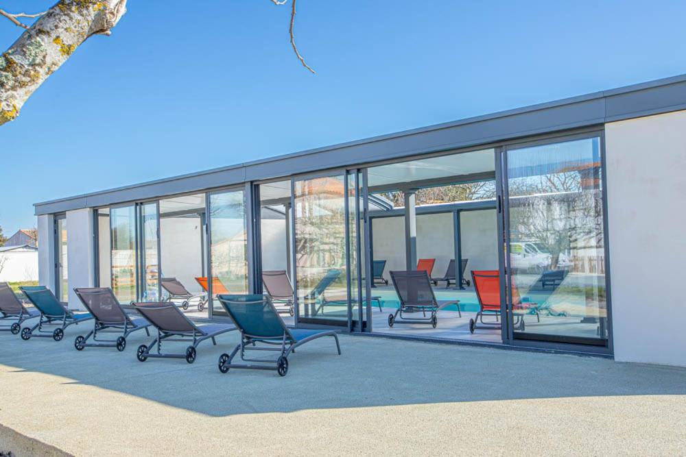 Le Vaisseau Maison Avec Piscine/Parking/Wifi/Plages 5Kms Les Mathes Exterior foto